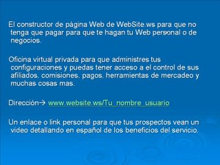 GDI (Oportunidad de negocio en internet)