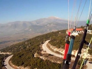 Korilovos Drama Paragliding 09-01-2011