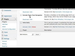 Hide Pages in WordPress