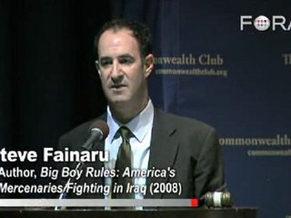 Steve Fainaru: Will Blackwater Be Tried for Murder?