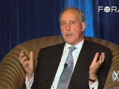 Paul Keating: Obama Will Reform Int'l Relations