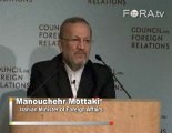 Mottaki: Iran Promises to Solve Regional Conflicts