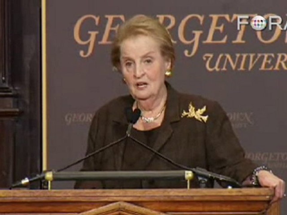 Madeleine Albright: Obama's Honeymoon Will Be Short