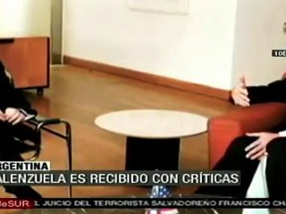 Valenzuela es recibido con críticas