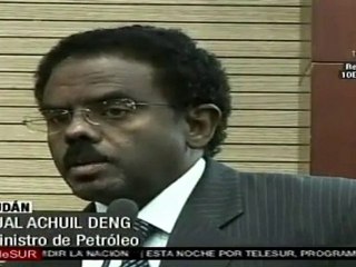 Recursos petroleros se dividirían en Sudán: Ministro