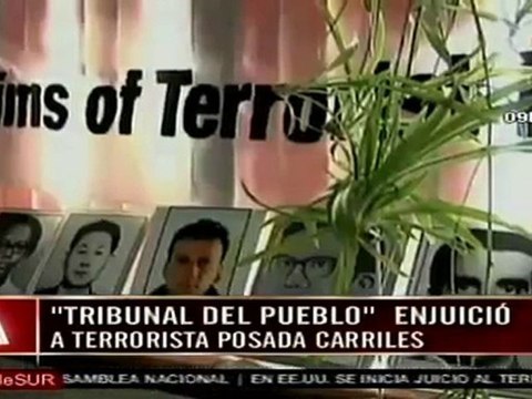 Inicia Juicio contra terrorista Posada Carriles por mentir sobre su situación migratoria en EEUU