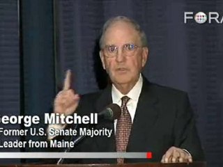 George Mitchell: US Role in Israeli-Palestinian Conflict