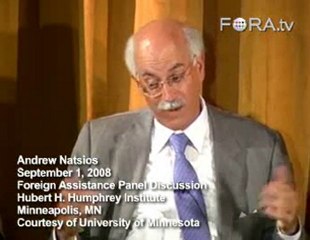 Andrew Natsios Believes U.S. Foreign Aid is 'Paralyzed'