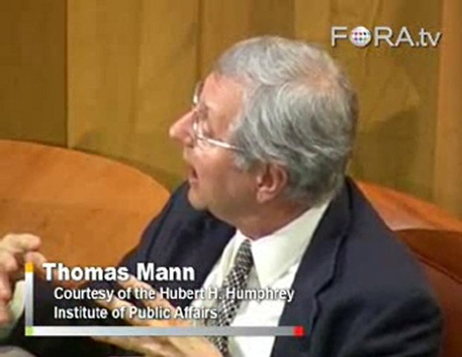 Thomas Mann Evaluates Obama and McCain Tax Cuts