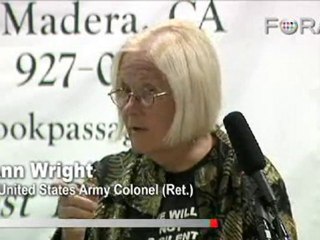 Ann Wright Profiles Whistleblower Adrienne Kinne