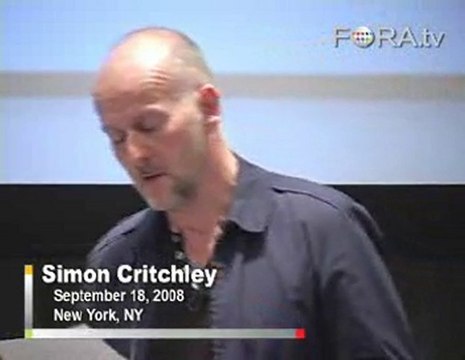 Simon Critchley Contrasts Barack Obama to George W. Bush