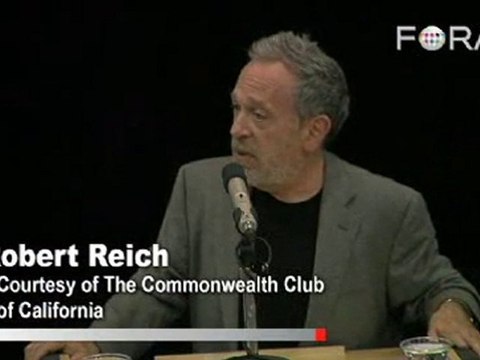 Robert Reich Dismisses Trickle-Down Theory
