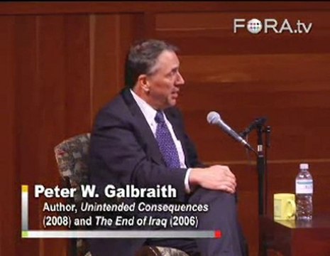 Peter Galbraith Faults Ambassadors, Generals for Failure