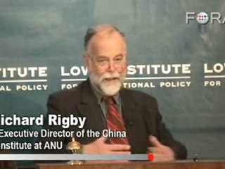 Richard Rigby on Popular Nationalism in China