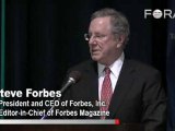 Steve Forbes Slams Federal Income Tax, Advocates Flat Tax