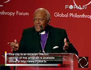 Archbishop Tutu Marvels at Human Resilience