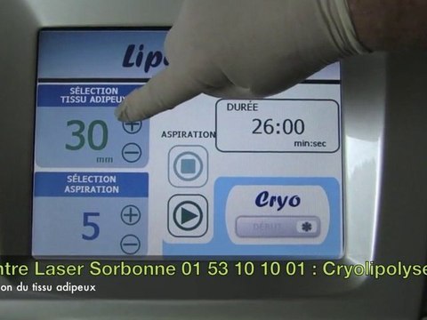 Vidéo amincissement du ventre par LipoCryo