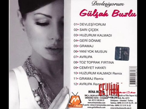 Gülşah Buzlu - Huzurum Kalmadı