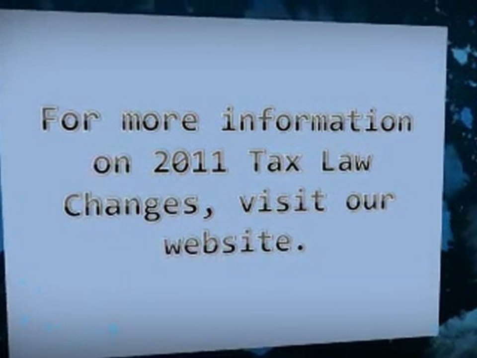 Taxes on Real Estate Investment : 2011