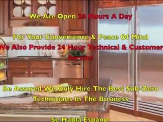 Sub Zero Repair Sunny Isles Beach | 1800-590-6995