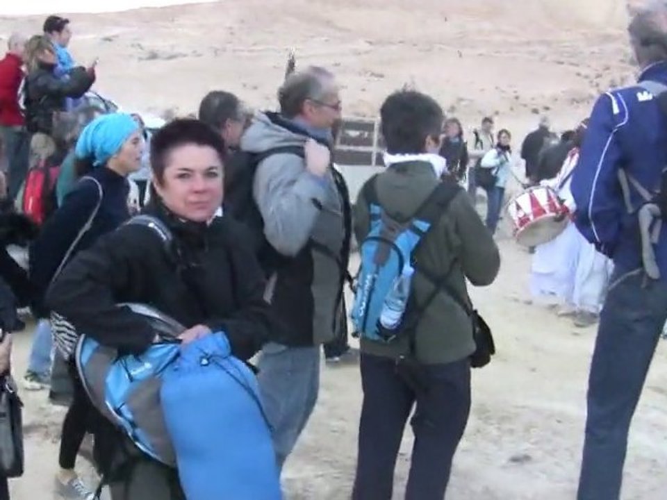 Tataouine 2010, arrivée au bivouac.