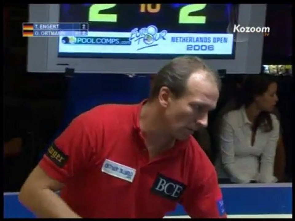 Billiard DivX Preview Engert / Ortmann - 9-Ball Netherlands