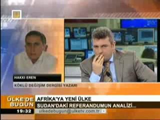 KöklüDeğişim Dergisi Yazarı Ülke TV'ye Konuştu "SUDAN"