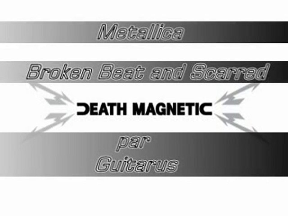 Metallica - Broken Beat and Scarred