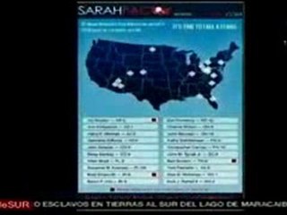 Jesse Kelly y Sarah Palin, republicanos que amenazaron públ