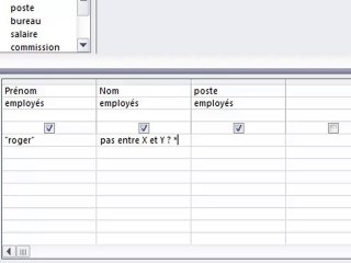 introduction aux requêtes de Microsoft Access