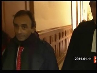 Procès Eric Zemmour - JT France 2 11/01/2011