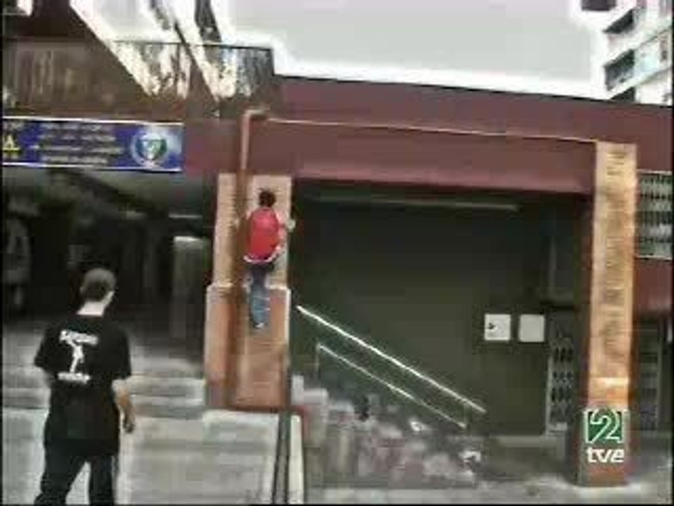TVE2Reportage de parkour