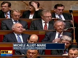 ALLIOT-MARIE propose d'aider la Tunisie dans la répression