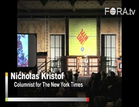 Nicholas Kristof Explains Why He Writes About Darfur