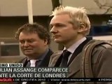 Assange comparece ante la Corte de Londres