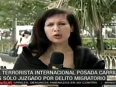 Expectativa en Cuba por Juicio contra Posada Carriles en EEUU