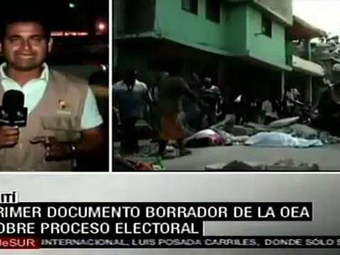 La OEA excluye al oficialista Celestin de las elecciones en Haiti