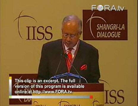 Najib Tun Razak on Responding to Complex Emergencies