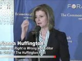 Arianna Huffington Bashes the Mainstream Media