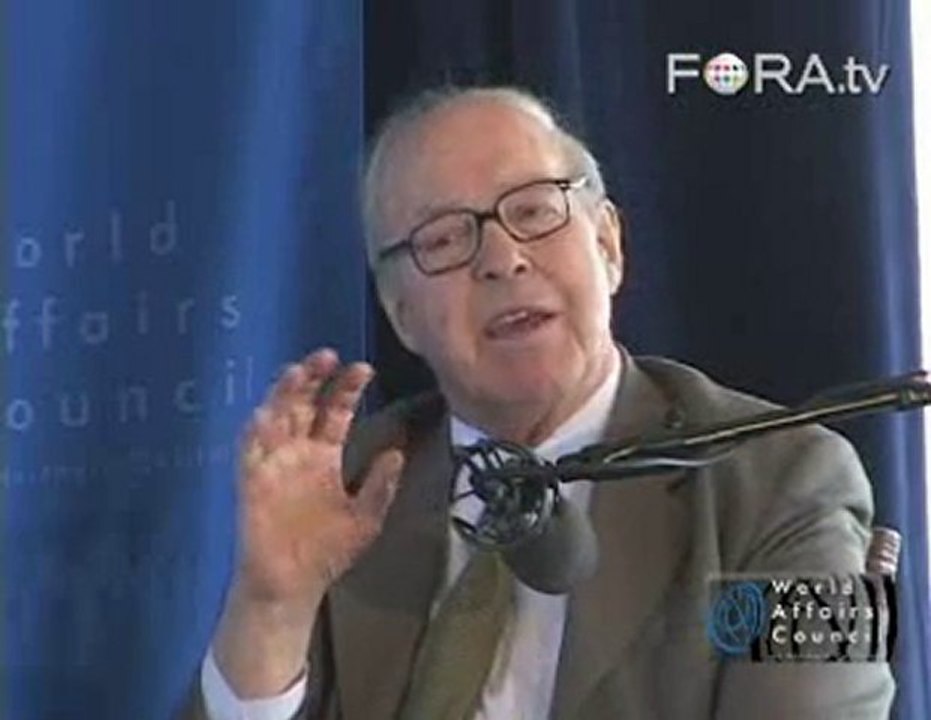 Hans Blix and George Shultz - Lead Up to the Iraq War