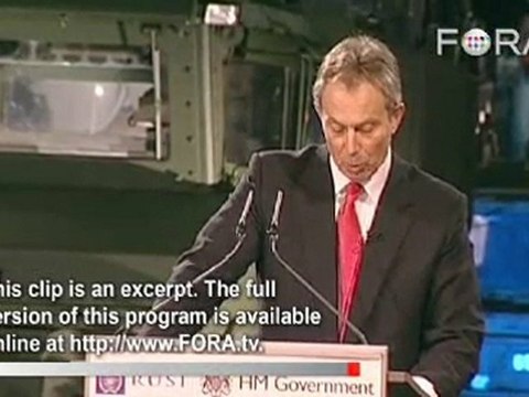 Tony Blair: Boosting the Royal Navy of the United Kingdom