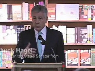 Chuck Hagel on Transformational Times
