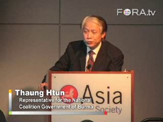 Thaung Htun on Democracy in Burma