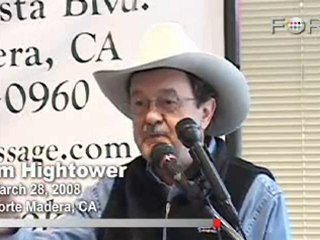 Jim Hightower on Public Financing of Elections