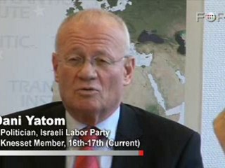Dani Yatom Discusses Mahmoud Ahmadinejad
