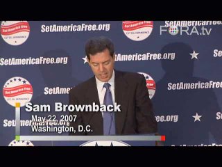 Sam Brownback On Energy Independence