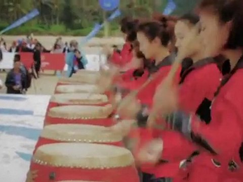 Surf in China : The Wanning International Surfing festival