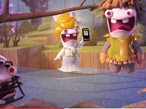 La Légende Mobile par les Lapins Crétins - Motorola Defy