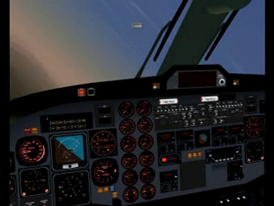 Flightgear Beechcraft B1900 B à Marseille Janv 2011