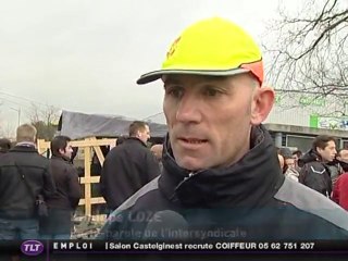 Les salariés de Fournié Grospaud en grève (Toulouse)